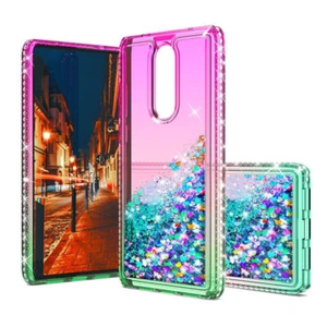 For Coolpad Legacy Alchemy Shockproof Liquid Glitter Bling Rugged Case Cover - Photo 1 sur 7