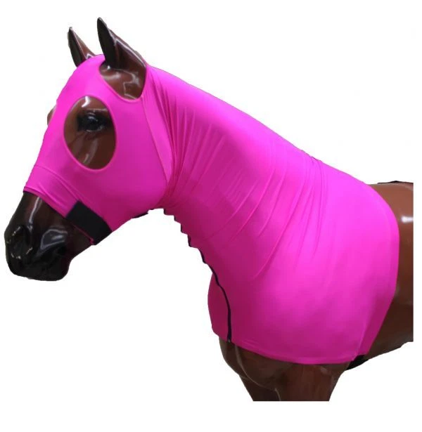 Capucha de lycra transpirable Showman con cremallera en el cuello Foto 1 de 1