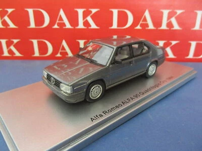 1/43 Modellino Auto Alfa Romeo Alfa 90 Quadrifoglio Oro 1984 Grigio Neutro Kess - Immagine 1 di 4