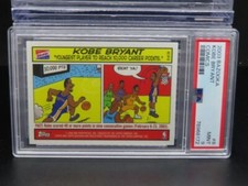 2003-04 Topps Bazooka Comics Kobe Bryant #8 PSA 9 MINT Los Angeles Lakers