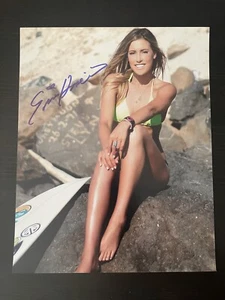 Foto firmada de Erica Hosseini 8x10 autografiada lo último sexy modelo profesional surfista - Imagen 1 de 2