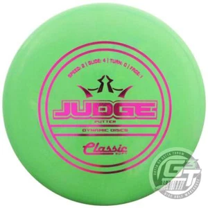 NEW Dynamic Discs Classic Soft Judge Putter Golf Disc - COLORS WILL VARY - Picture 1 of 5