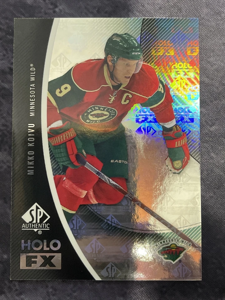 2010-11 SP Authentic Holo FX FX2 Mikko Koivu Minnesota Wild - Image 1 of 2
