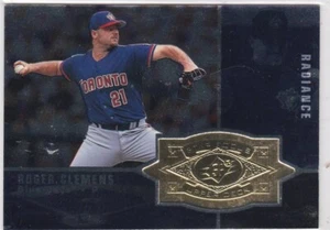 1998 SPx Finite Roger Clemens #170 Radiance Star Focus Gold SP #/3500 Blue Jays - Bild 1 von 2