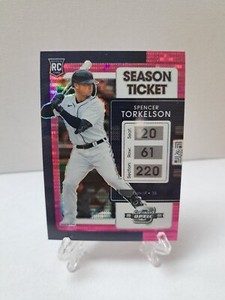 2022 Chronicles Contenders Optic Pink Pulsar #22 Spencer Torkelson Tigers RC