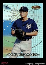 1997 Bowman's Best Preview #BBP20 Katsuhiro Maeda YANKEES