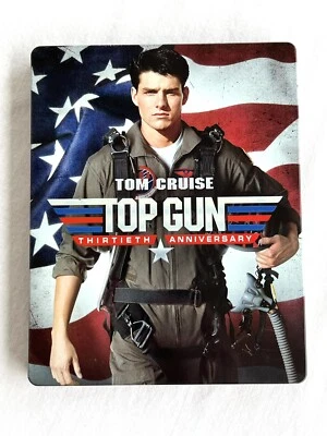 Top Gun 30th Anniversary Steelbook (Blu-ray +DVD) + Digital Code - Image 1 of 3