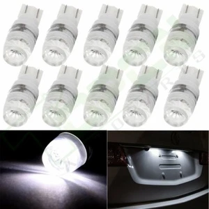 10PCS White T10 168 194 Wedge Samsung 2323SMD LED License Plate Tag Light Bulbs - Picture 1 of 6