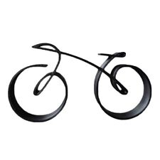 Scultura per Bicicletta con Cornice nel Filo Metallico, Scultura Artistica 9488