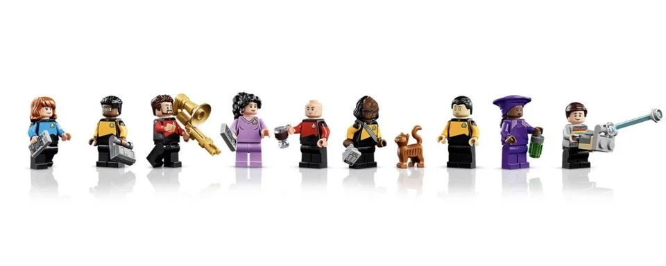 Lego Star Trek U.S.S. Enterprise NCC-1701-D Minifigure Set 10356 PRE-ORDER - Image 1 of 1