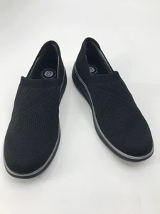 BZees Triumph Slip On Casual Sneaker Black Size 10M NEW - Picture 1 of 7