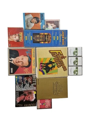 Cassette Tape Bundle Mixed Vintage Various Artists - 50s 60s 70s 80s - Image 1 of 4