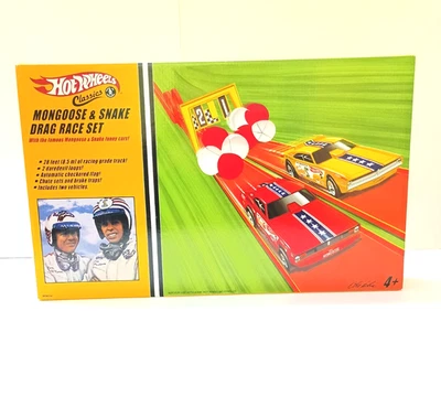 Hot Wheels Classics 2005 Mongoose & Snake Drag Race Set ~ H9604 nuevo sellado Foto 1 de 4