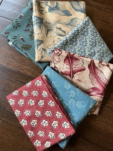 Reproduction Fabrics Moda- Barbara Brackman, Benartex - 2.25 Yards Total VTG - Picture 1 of 10