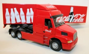 Oxford 1/50 Scale Diecast Truck CR043CC - Volvo NH12 & Fridge Trailer Coca Cola - Picture 1 of 4