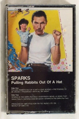 SPARKS ‎– Pulling Rabbits Out Of A Hat 1991 US 1st cassette SEALED - Image 1 of 2
