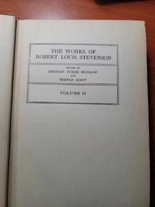 The Works of Robert Louis Stevenson Limited Edition Volume 2 1906 Trasure Kidnap - Picture 1 of 11
