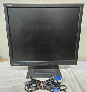 GATEWAY FPD1940 19" LCD Monitor w Stand, Power, & VGA Cable - Working -Grade B - Picture 1 of 10