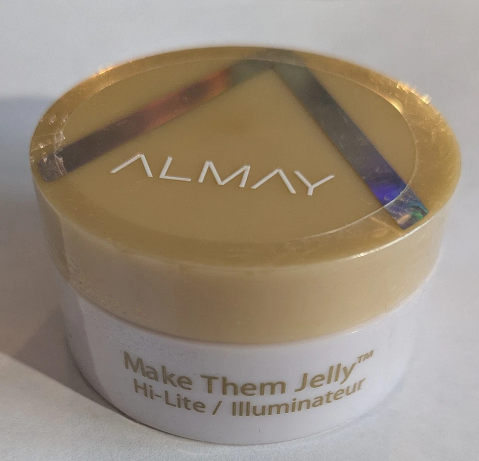 Gold Almay Make Them Jelly Hi-Lite Illuminator 004 24K Dreams Sealed - Image 1 of 1