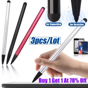 3X Stylus Touch Screen Pen for iPhone iPad Tablet Samsung Sony HTC Android Phone - Picture 1 of 13
