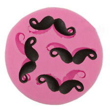 Mustache Cake Molds Fondant Chocolate Silicone Mold Candy Moulds Cake Tools B*xd