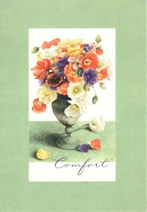 Encouragement Comfort & Hope Flower Bouquet Marjolein Bastin Hallmark Card   - Picture 1 of 5