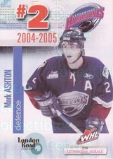 2004-05 Lethbridge Hurricanes #1 Mark Ashton