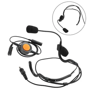 7.1-C8 Rear Mount Big Plug Tactical Headset pour XPR3300/3500 XIRP6600/P6620 - Zdjęcie 1 z 19