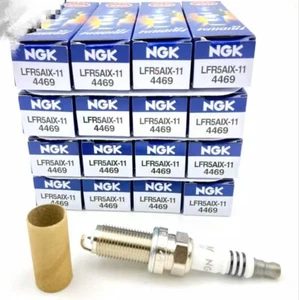 NGK LFR5AIX-11 #4469 Set of 16 Iridium Spark Plugs 2009+ 5.7L 6.4L Hemi Dodge - Picture 1 of 3