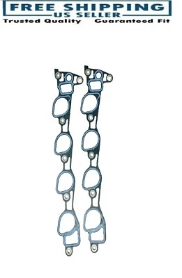 2 Pcs Replacement For Ford XW7Z-9439-AA Intake Gasket, Made in Mexico - Image 1 of 3