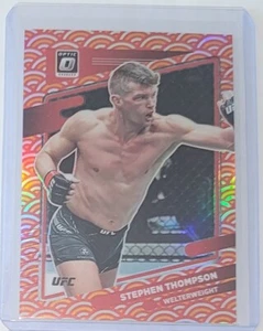 2022 Donruss Optic UFC (STEPHEN THOMPSON) Photon Prizm CASE HIT! SSP!🔥 - Picture 1 of 2