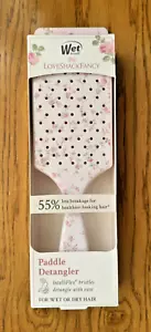 Wet Brush X LoveShackFancy PADDLE Detangler Hair Brush! English Ivy Pink! New! - Picture 1 of 2