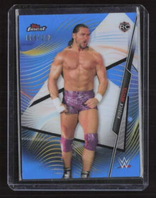 2020 Topps Finest /150 #28 Riddick Moss Blue Refractor - Image 1 of 2