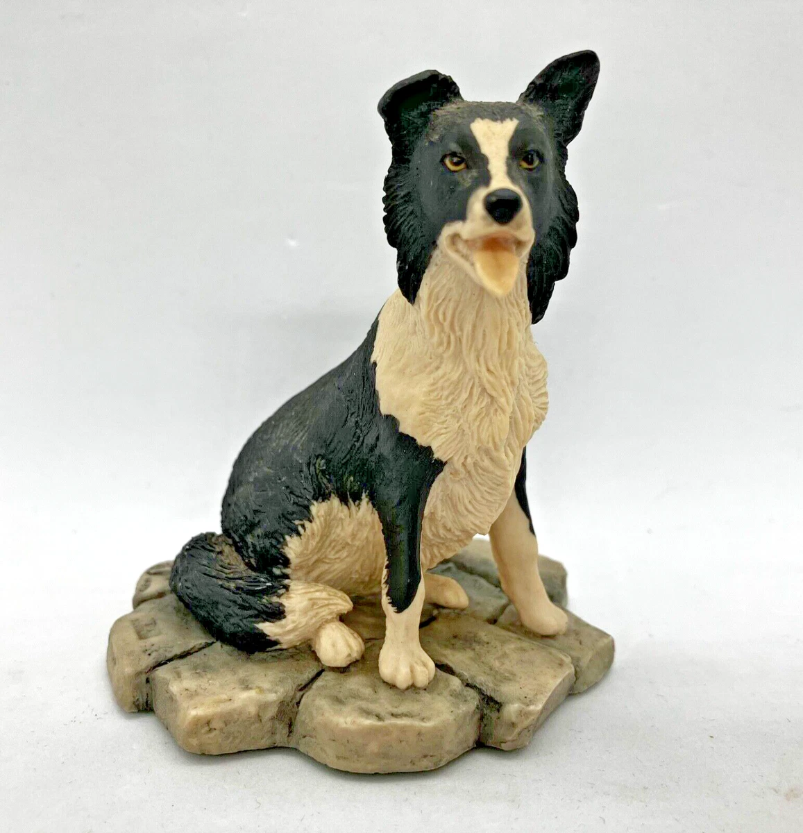 Vintage Matte Bisque Porcelain Ceramic Sable Collie Andrea By Sadek