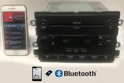 06-07 Ford FREESTYLE 500 F150 Mercury Montego MP3 6 discos OEM BLUETOOTH ESTÉREO Foto 1 de 3
