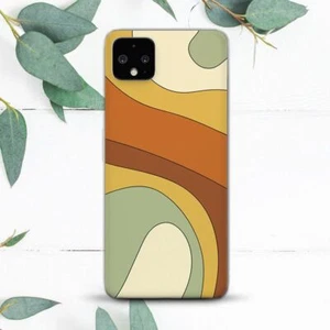 Retro 70s Abstract Swirl Waves Case For Google Pixel 2 3 3a 4 4a 5 6 7 8 XL - Picture 1 of 1