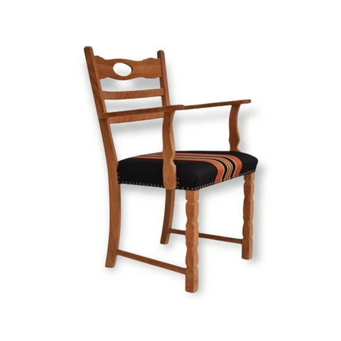60s, armchair, Danish design, Henning Kjærnulf style, original very good Cover