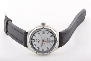 B.U.M. BUSM1520 EQUIPMENT 100 FT WR DATE NEW BATTERY WRISTWATCH 6562 - Picture 1 of 4