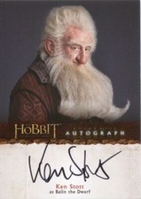 The Hobbit An Unexpected Journey Autograph  A02 Ken Stott as Balin