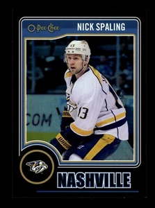 3-11-18 PWE READ . 2014-15 opc o-pee-chee black /100 #184 nick spaling - Picture 1 of 2