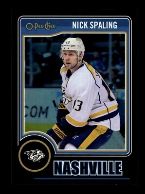 3-11-18 PWE READ . 2014-15 opc o-pee-chee black /100 #184 nick spaling - Image 1 of 2