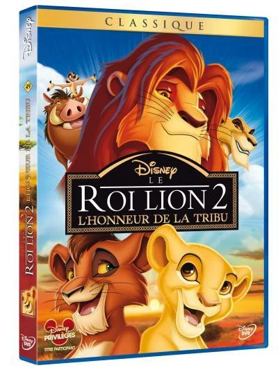 DVD " The King Lion 2 - L'Bridesmaid de La Tribu " Disney N 49 New Blister Pack - Image 1 of 1