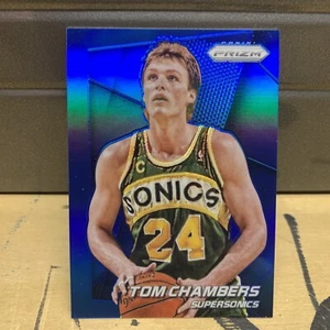 2014 Panini Prizm Tom Chambers 19/99 Blue 171 SuperSonics Seattle Basketball - Picture 1 of 3