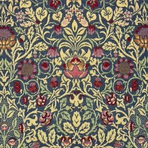Tapestry Fabric William Morris Violet and Columbine Floral Flower 140cm Wide - Picture 1 of 1