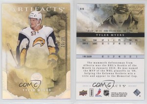 2010-11 Upper Deck Artifacts Silver /25 Tyler Myers #56