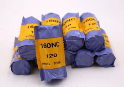 KODAK PORTRA 160 NC , 120  , ABGELAUFEN 07/2008 , 10 STÜCK , SHC Art.766392 - Bild 1 von 2