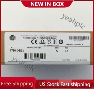 Neu fabrikversiegelt AB 1756-OB32 SER A ControlLogix 32 Punkt D/O Modul 1756OB32 - Bild 1 von 2