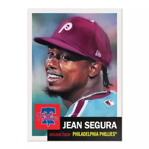 2022 Topps Living Set #565 Jean Segura - Free Shipping Always! - Picture 1 of 2