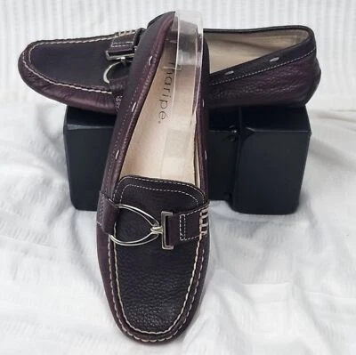 Mocasines de conducción Maripe para mujer talla 7 Daniella cómodos de cuero planos informales trabajo Foto 1 de 4