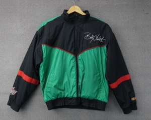 Vtg Nascar Labonte 18 Interstate Batteries Chase Authentics Jacket Green Size L - Picture 1 of 8